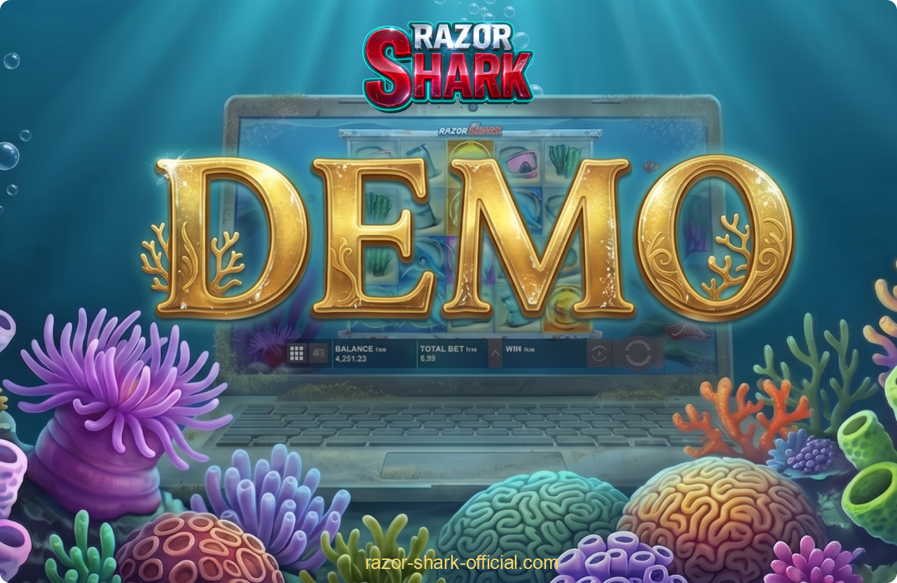 You can use Razor Shark's demo mode to learn the game without risk, while real-money gameplay brings the adrenaline of true winnings