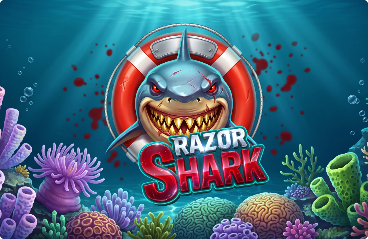 Playing Razor Shark in demo mode lets you spin with virtual funds, keeping your real cash completely safe